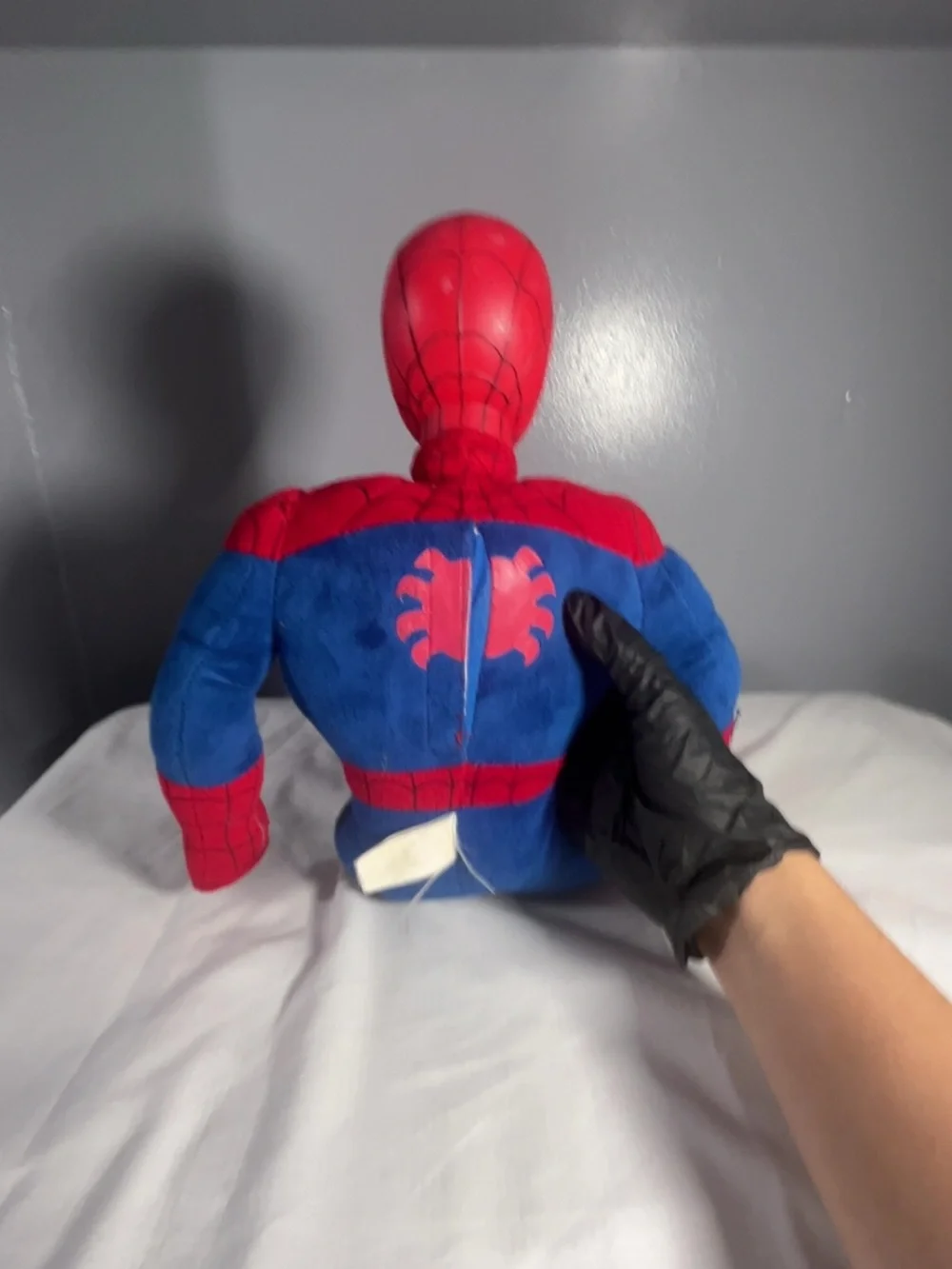 Kids Spider-Man Plush Costume Doll in Red and Blue